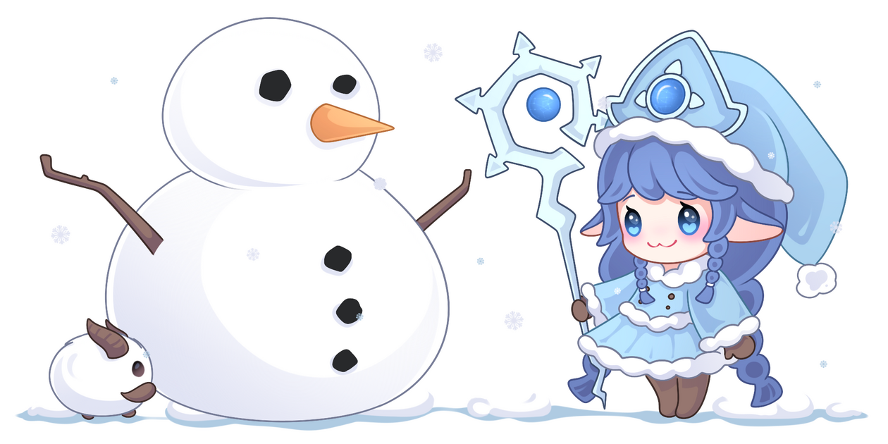 lulu + snowman