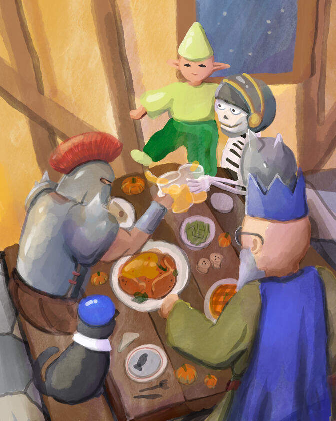 thanksgiving illustration